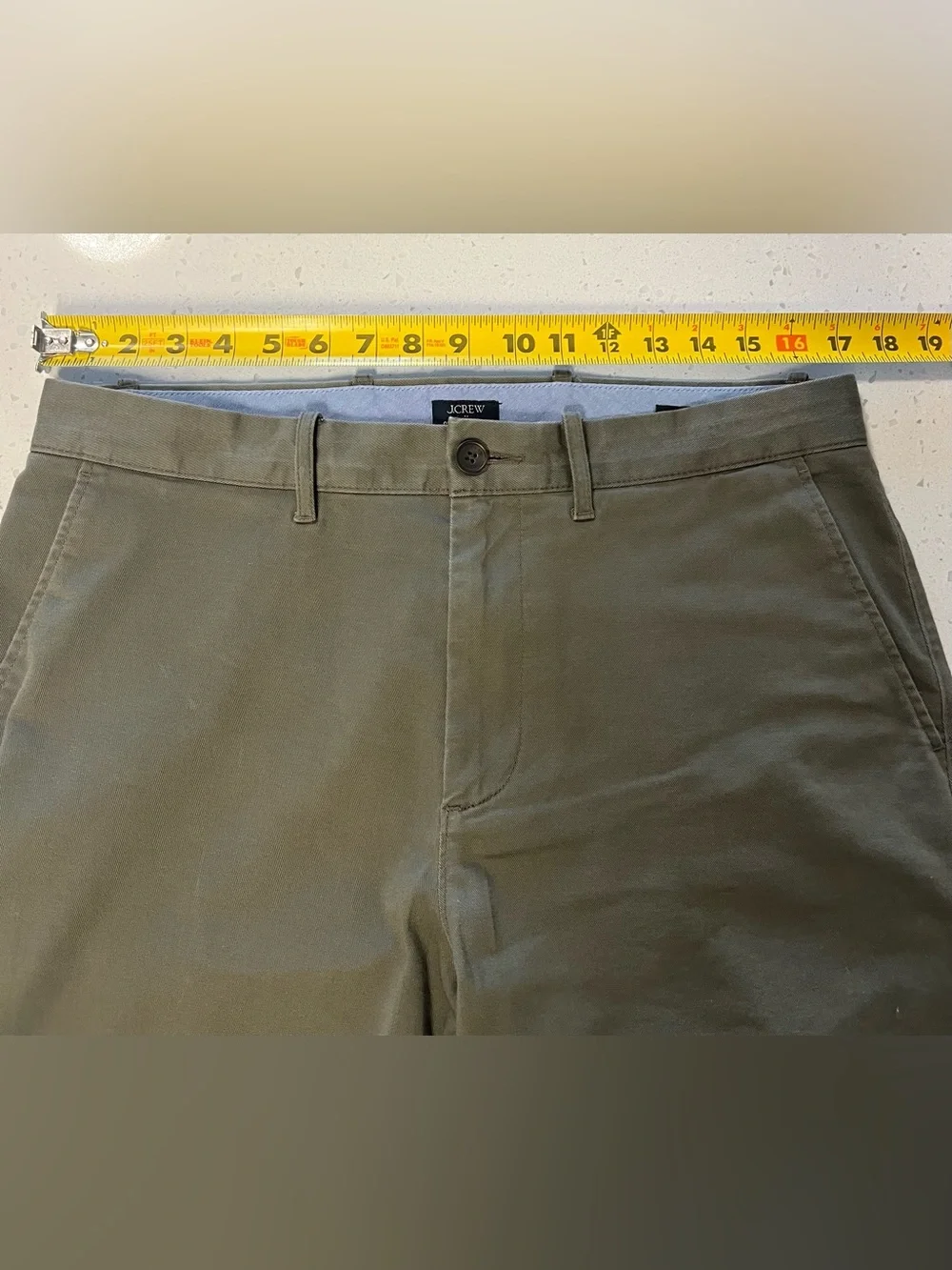J. Crew Chinos in Navy, Olive, and Cream